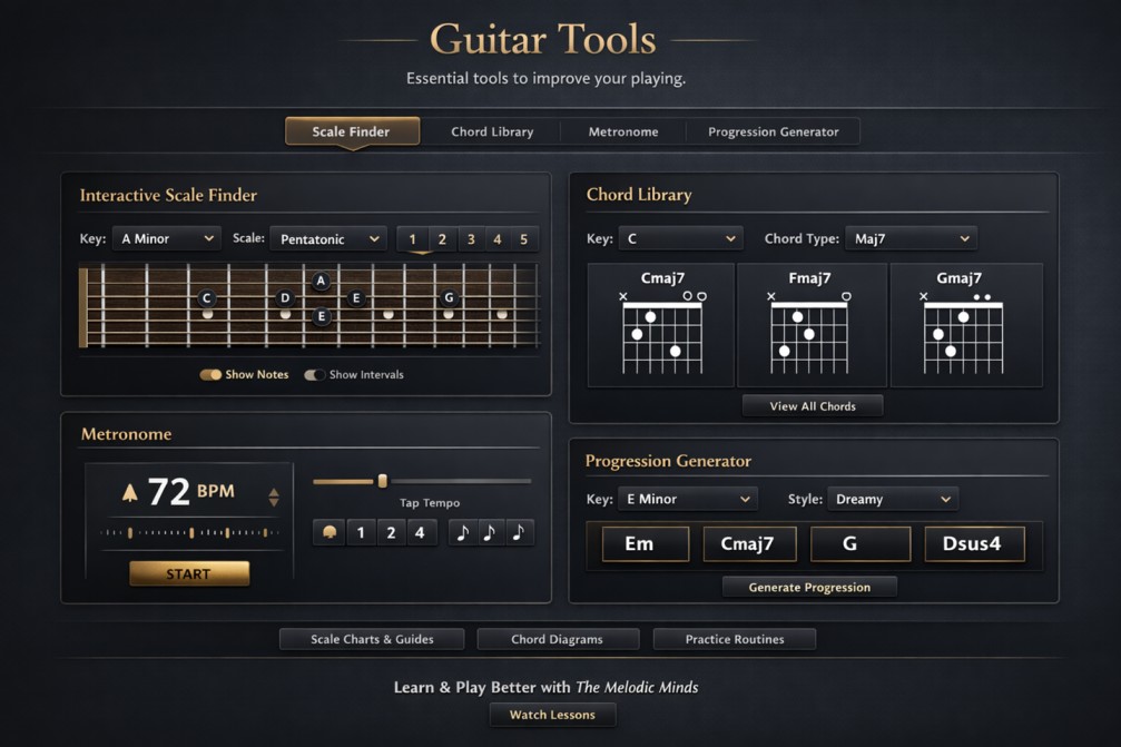 Free Guitar Tools