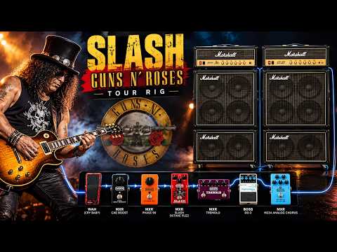 Slash’s Guitar Rig: How to Sound Like Slash: Full Rig, Pedal by Pedal slash tone #slashtone