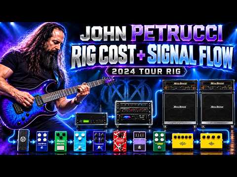 John Petrucci Rig Rundown 2024: Every Pedal &amp; Amp Explained Dream theater #rigrundown